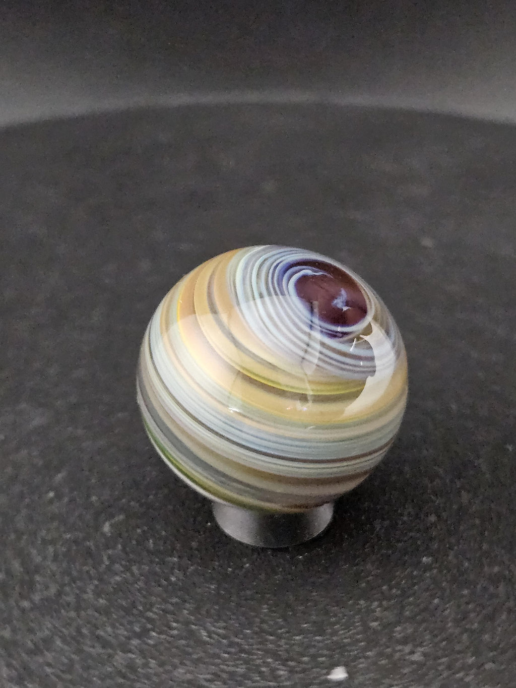 Handmade Glass Marble, Contemporary Art Marble, Glass Art Marble G1 (1.0")