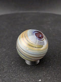 Handmade Glass Marble, Contemporary Art Marble, Glass Art Marble G1 (1.0")