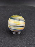 Handmade Glass Marble, Contemporary Art Marble, Glass Art Marble G16 (1.1")