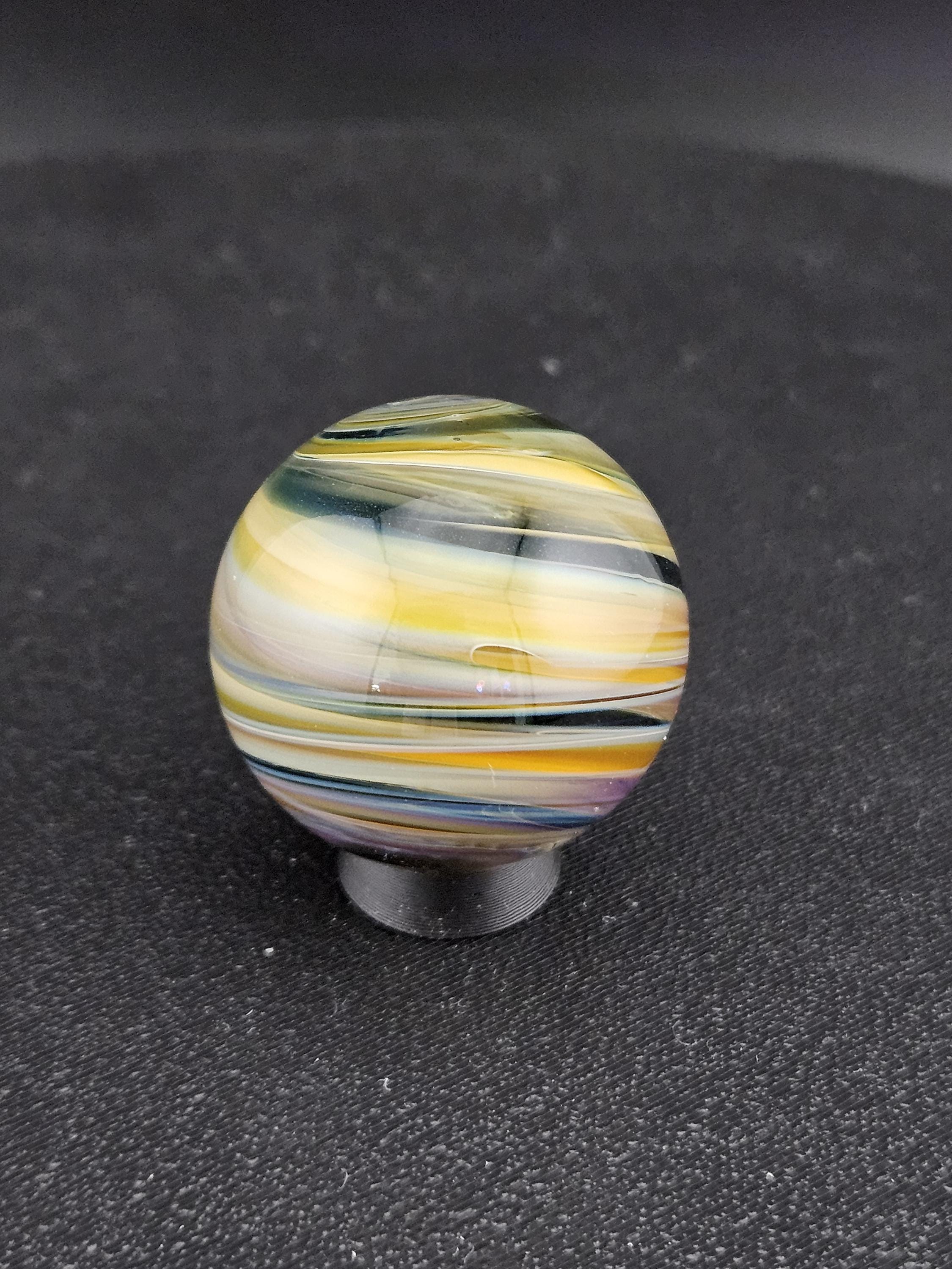 Handmade Glass Marble, Contemporary Art Marble, Glass Art Marble G16 (1.1")