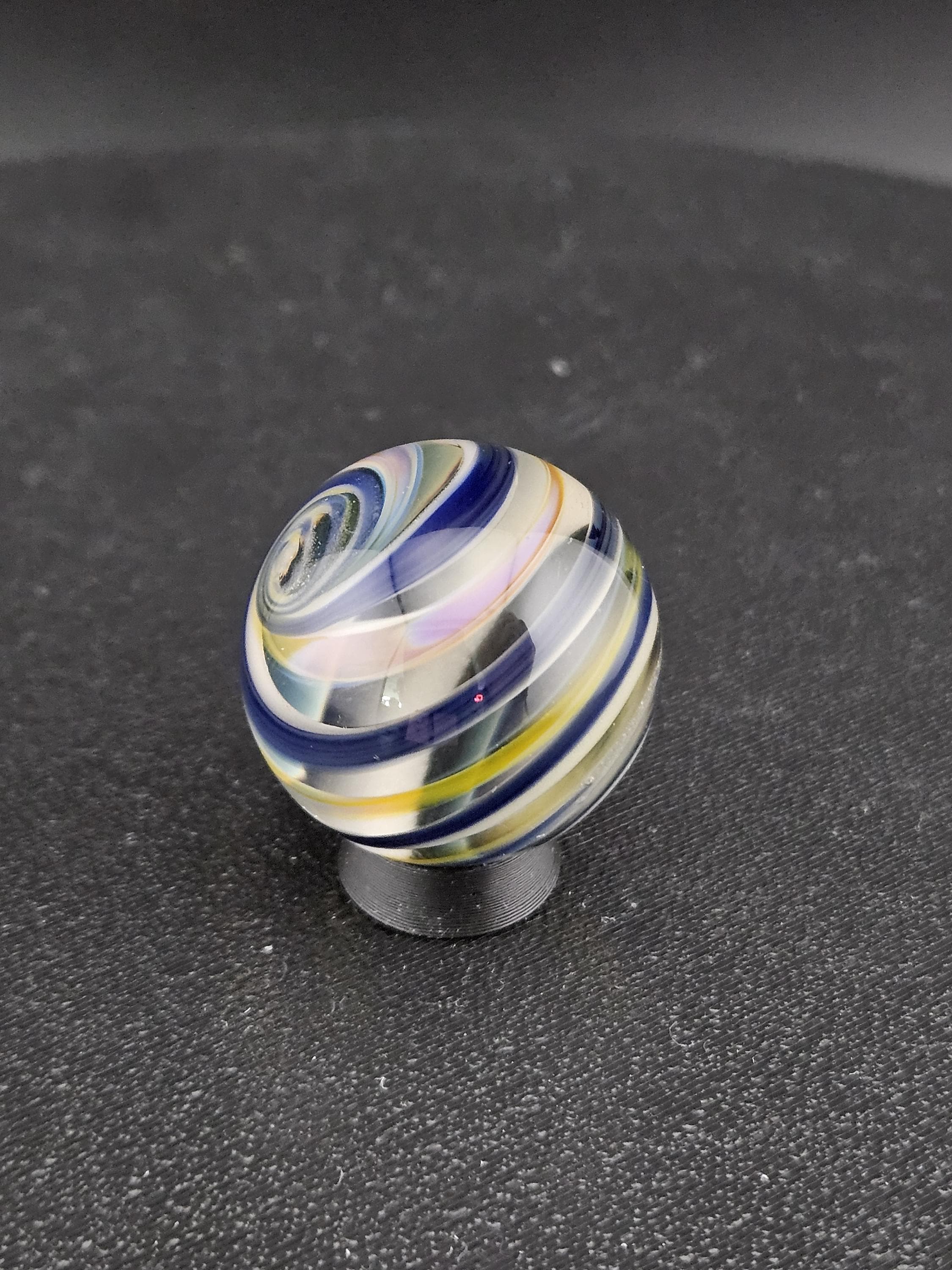 Handmade Glass Marble, Contemporary Art Marble, Glass Art Marble G18 (1.0")